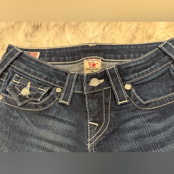 True Religion Jeans with Rhinestone buttons - Picture 7 of 7
